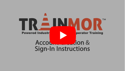 Account Creation and Sign in Instructions Video